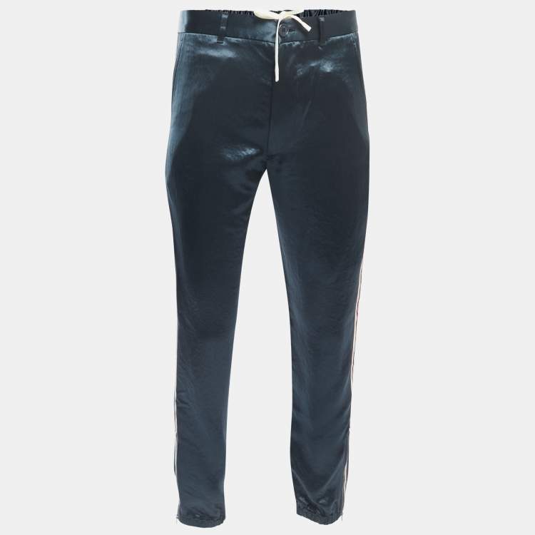 Mens gucci track on sale pants