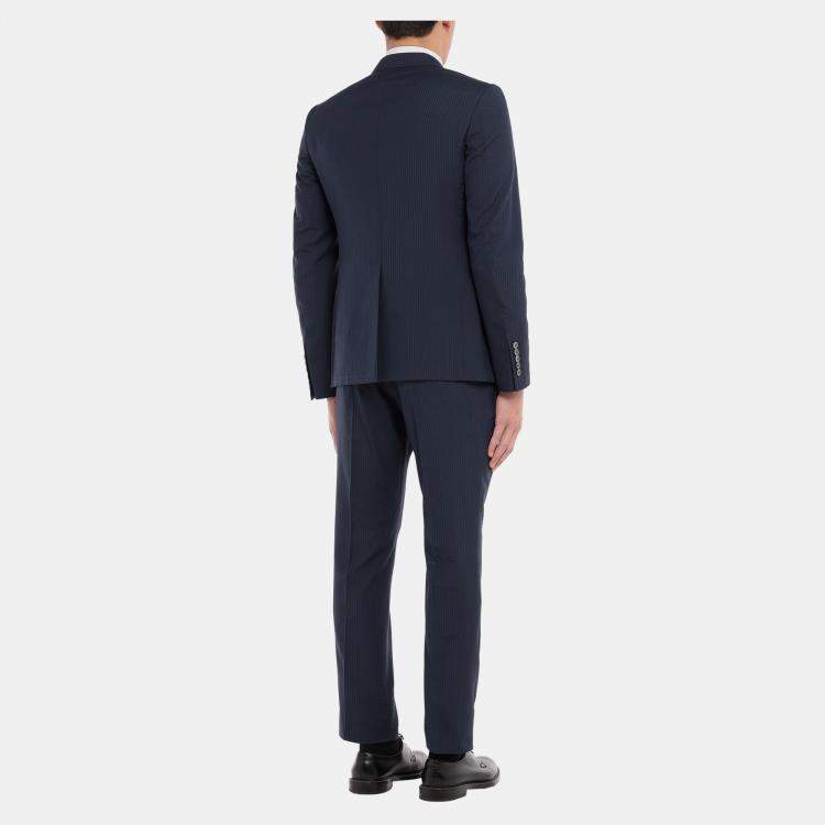 Pre Owned Gucci Silk Suit 52
