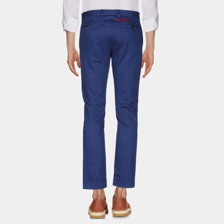 Pre Owned Gucci Cotton Pants 46
