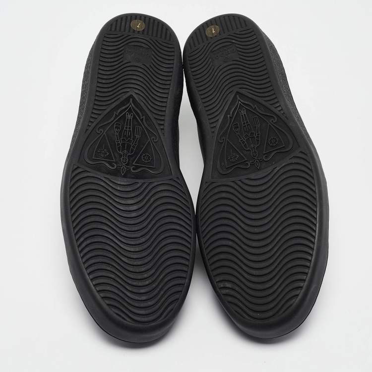 مملوكة مسبقًا Gucci Tricolor Leather Ace Low Top Sneakers Size 41