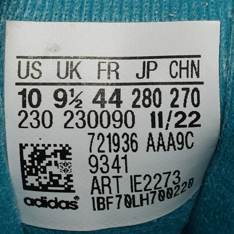 Pre Owned Gucci X Adidas Multicolor Suede and Nylon Madeira  Sneakers Size 43.5