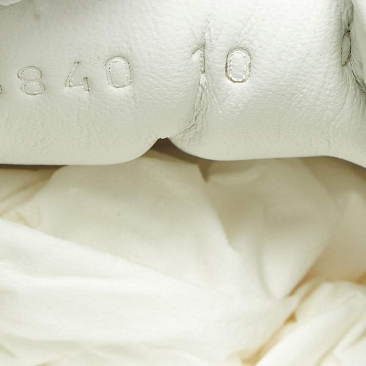 مملوكة مسبقًا Gucci GG Supreme Size 44 Brown Canvas and Leather Lace Up Sneakers