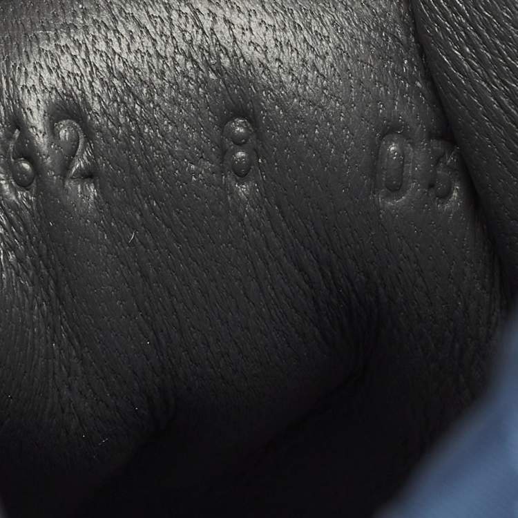 مملوكة مسبقًا حذاء رياضي غوتشي منخفض من أعلى أن واي يانكيز ريتون جلد أبيض ميستيك مقاس 41