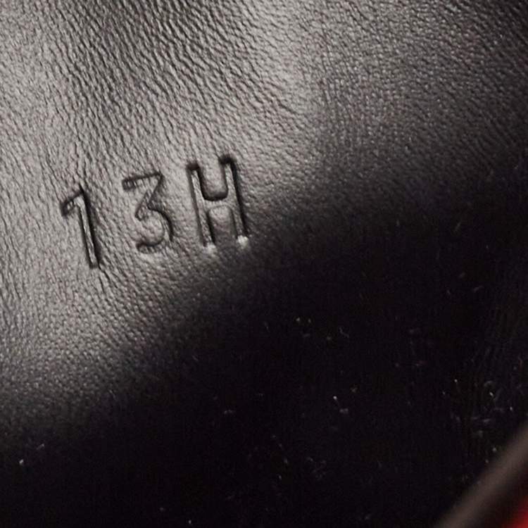 Pre Owned Gucci Multicolor GG Supreme Canvas and Leather Psychedelic Ace Sneakers Size 44