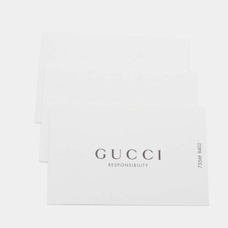 Pre Owned Gucci Black Leather Logo Rhyton Sneakers Size 41