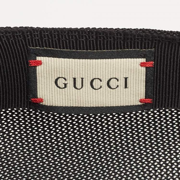 Pre Owned Gucci Multicolor Psychedelic GG Coated Canvas and Mesh Baseball Cap XL