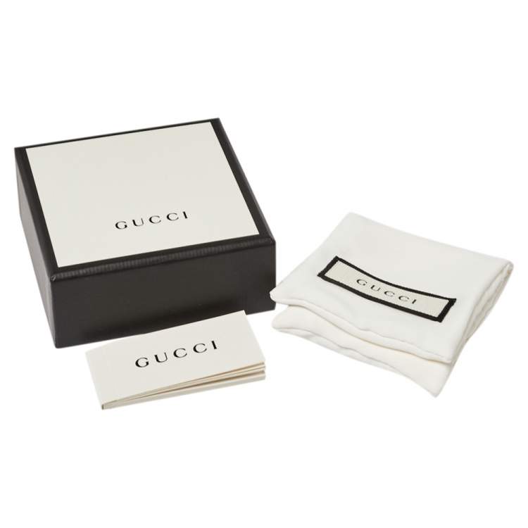 Pre Owned Gucci Interlocking G Sterling Silver Money Clip
