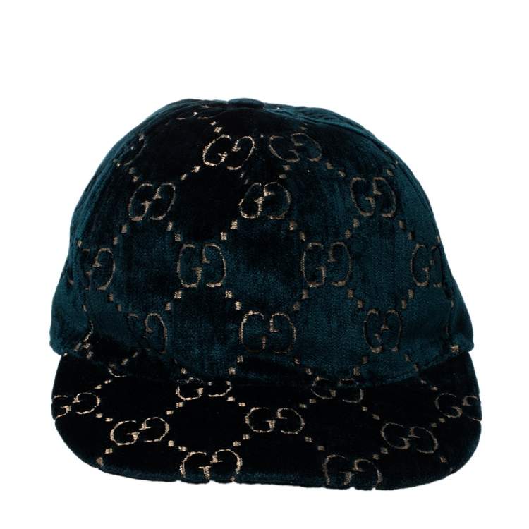 Gucci GG velvet baseball cap  Hats for men, Baseball caps fashion