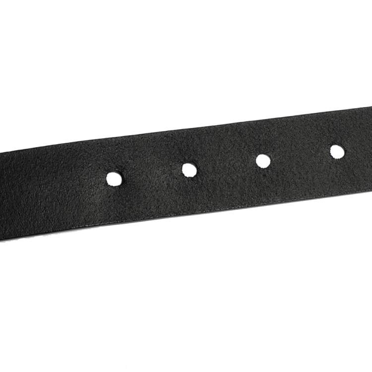مملوكة مسبقًا Gucci Black Leather Bamboo Bar Buckle Belt 95 CM