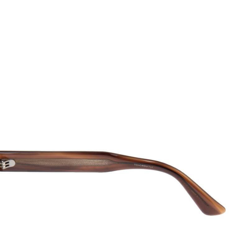 Pre Owned Gucci Brown GG0052S Square Sunglasses