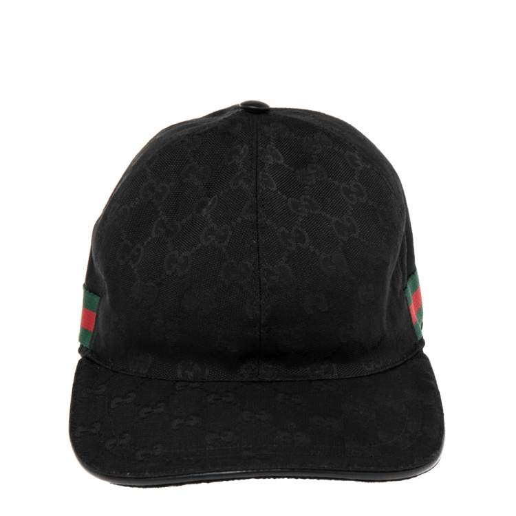 Gucci GG Logo-jacquard Denim Baseball Cap