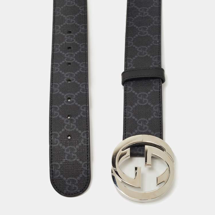 GUCCI Gg Supreme Belt - Black for Men