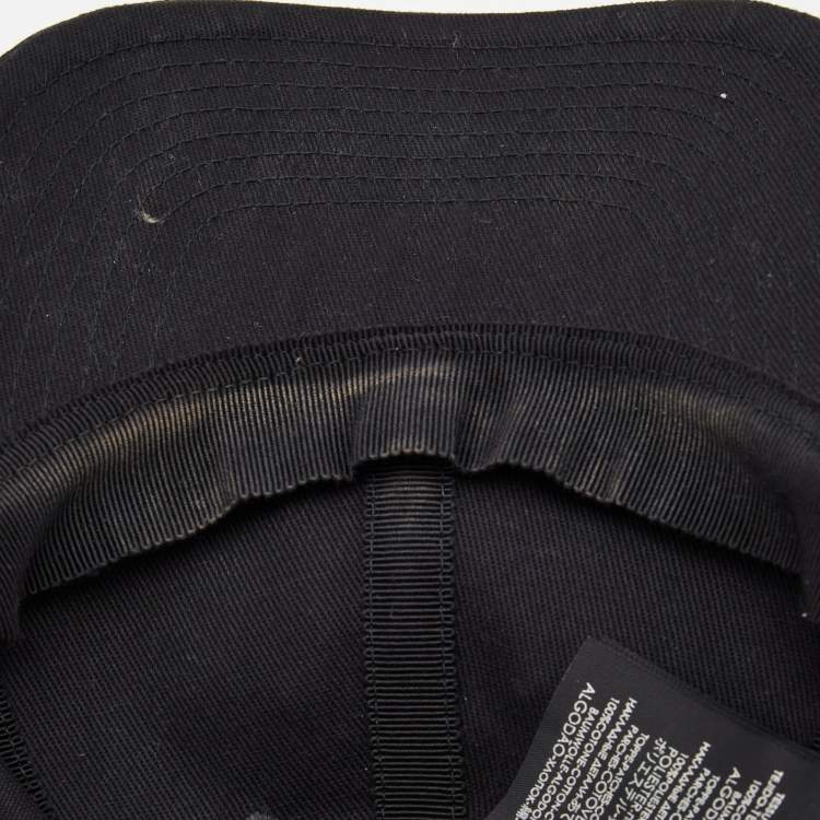Pre Owned Gucci Black NY Yankees Butterfly Cotton Baseball Cap