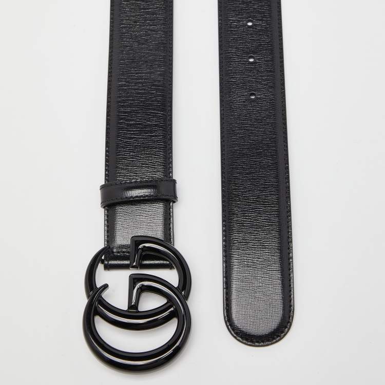 Bottega Veneta Men's Intrecciato Double Buckle Belt - Black - Belts