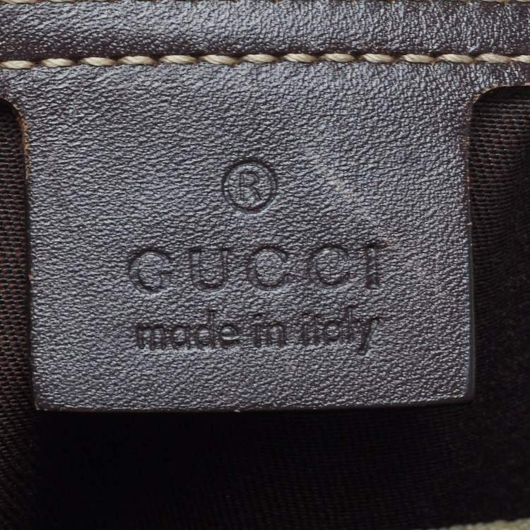 Pre Owned Gucci Beige GG Supreme Canvas Joy Messenger Bag