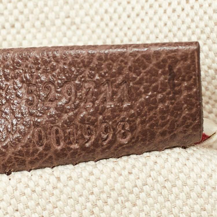 Pre Owned Gucci Beige GG Supreme Canvas Courrier Belt Waist Bag