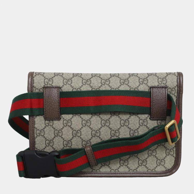 مملوكة مسبقًا Gucci GG Supreme Neo Vintage Web Belt Bag
