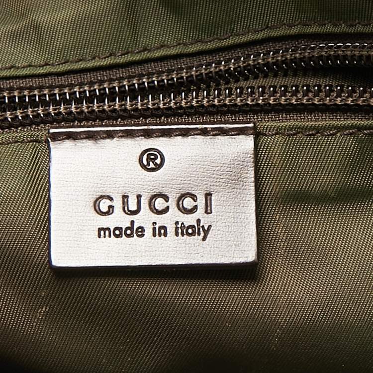 Pre Owned Gucci Beige/Brown GG Supreme Canvas Interlocking G Backpack