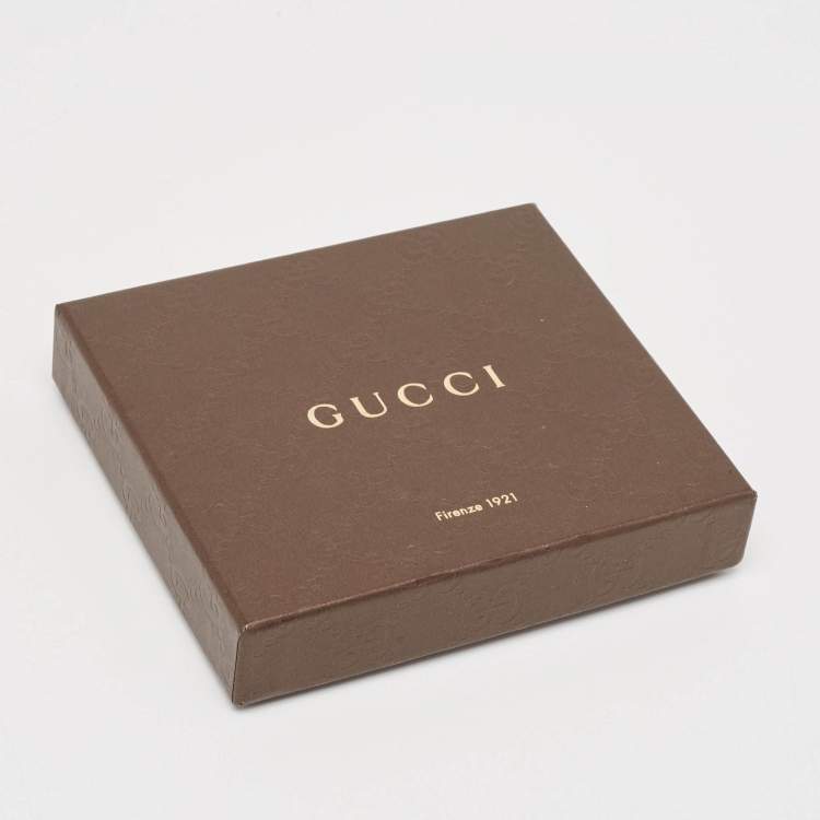 مملوكة مسبقًا Gucci Black GG Canvas Hysteria Money Clip Wallet