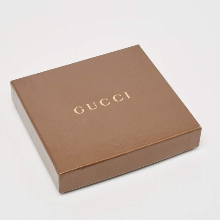Pre Owned Gucci Black Microguccissima Leather Bifold Wallet