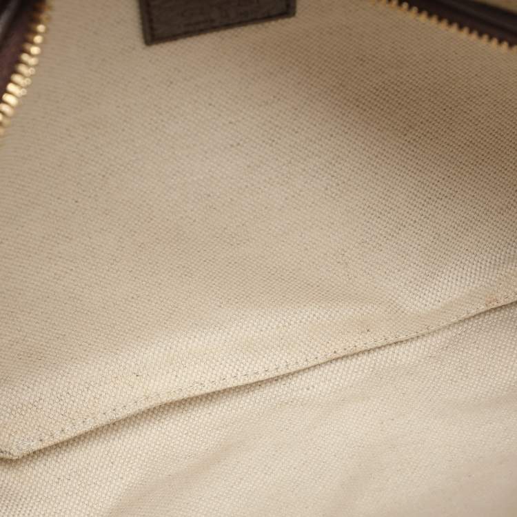 Pre Owned Gucci Beige Jumbo GG Canvas Body Bag