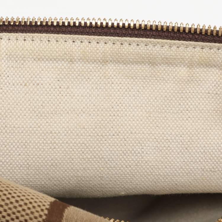 Pre Owned Gucci Beige Jumbo GG Canvas Body Bag