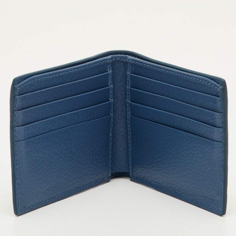 مملوكة مسبقًا Gucci Ash Grey GG Supreme Canvas Bifold Wallet