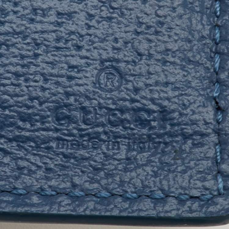 مملوكة مسبقًا Gucci Ash Grey GG Supreme Canvas Bifold Wallet