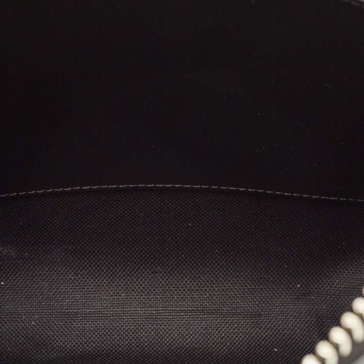 Pre Owned Gucci Small Black GG Supreme Canvas Messenger Bag