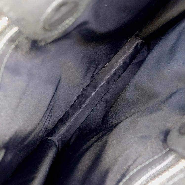 Pre Owned Gucci Beige PVC Supreme PVC Tote and Shoulder Bag