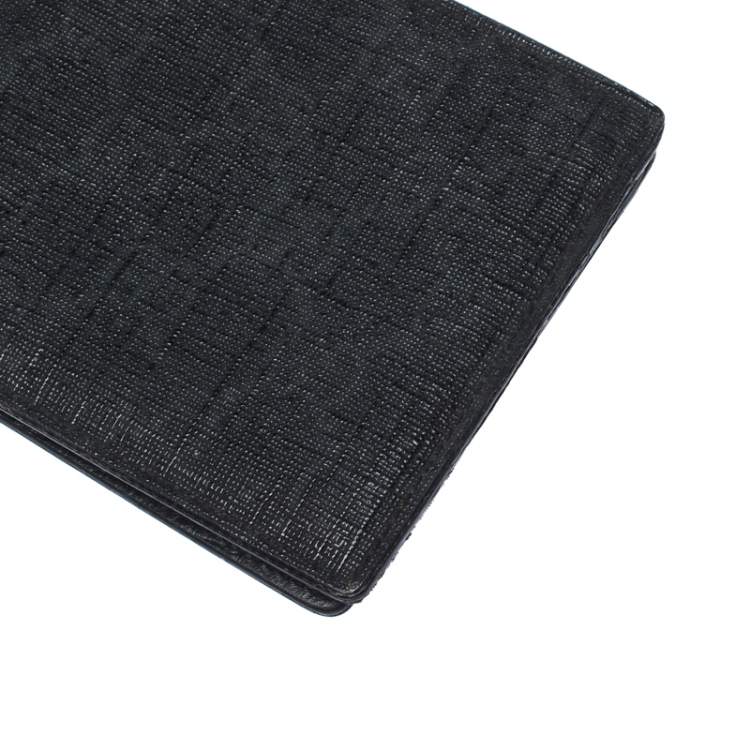 Pre Owned  Gucci Black GG Supreme Canvas Bifold Wallet