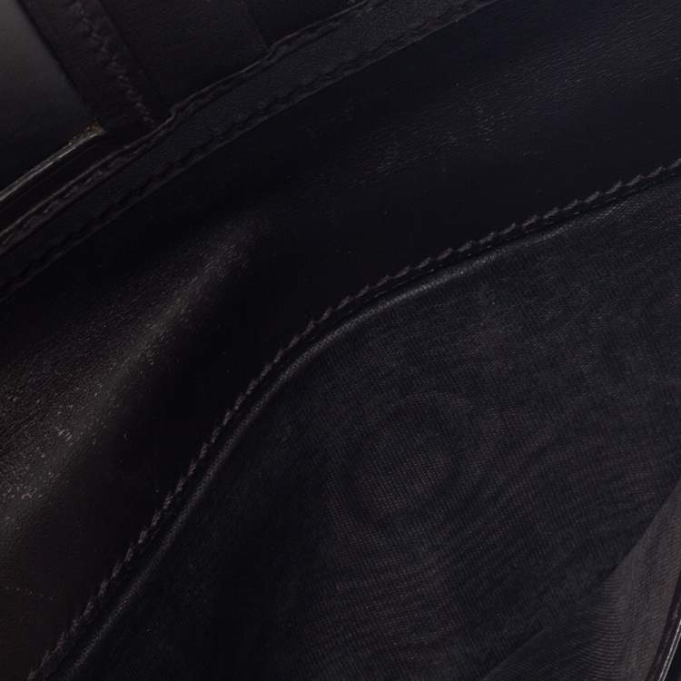 Pre Owned Gucci Brown Guccissima Leather Continental Wallet