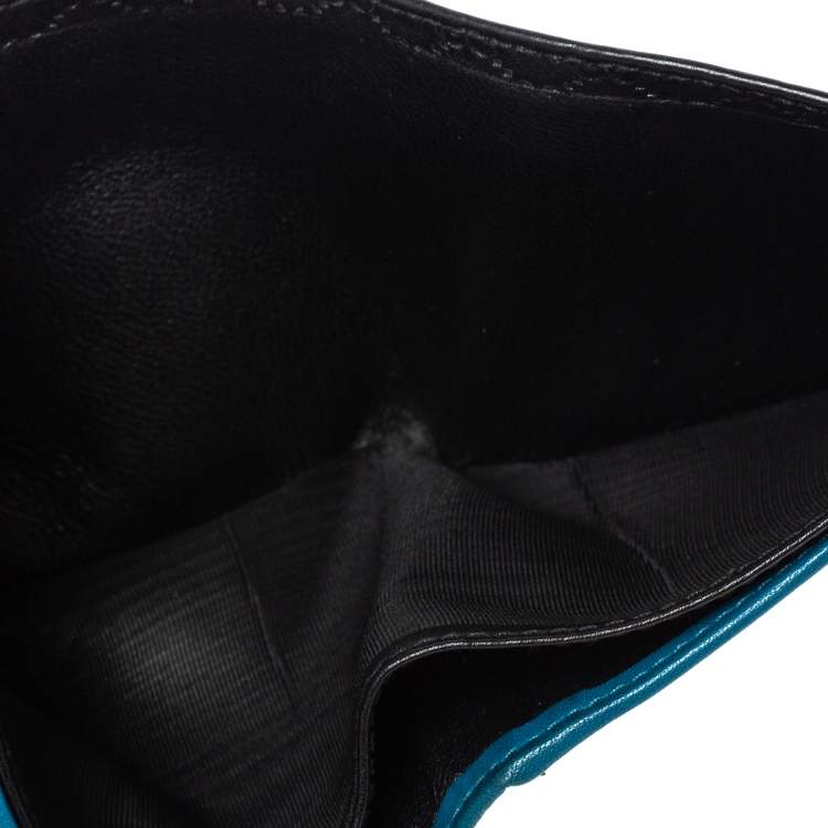 مملوكة مسبقًا Gucci Black/Mustard GG Microguccissima Leather Bifold Wallet