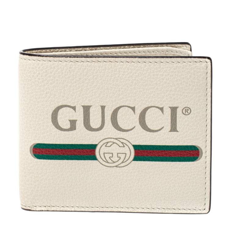Gucci - Printed Full-Grain Leather Zip-Around Wallet - Men - Black Gucci