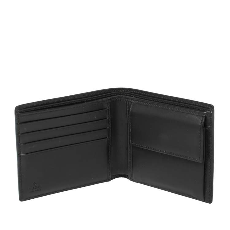 Gucci Black Guccissima Leather Bifold Wallet Gucci | TLC