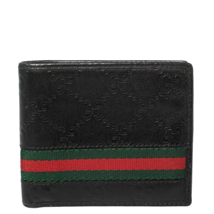 Gucci Bifold Wallet Signature Black