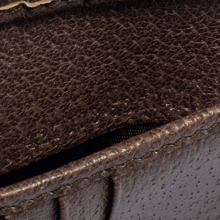 Pre Owned Gucci Multicolor Tian GG Supreme Canvas Bifold Wallet