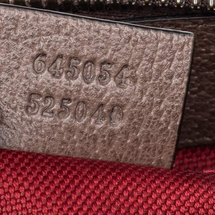 Pre Owned Gucci x Disney Beige GG Supreme Canvas and Leather Donald Duck Messenger Bag