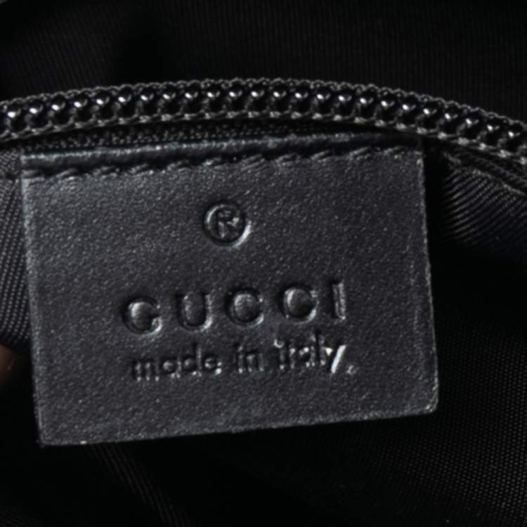 Pre Owned Gucci Beige/Ebony GG Supreme Canvas Web Flat Messenger Bag