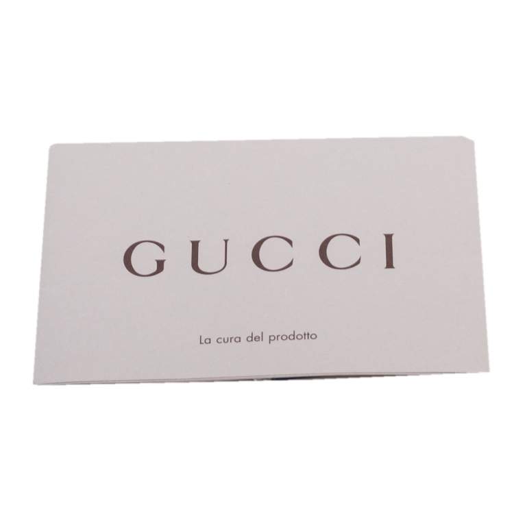 Pre Owned Gucci Blue Guccissima Nylon and Leather Light Backpack