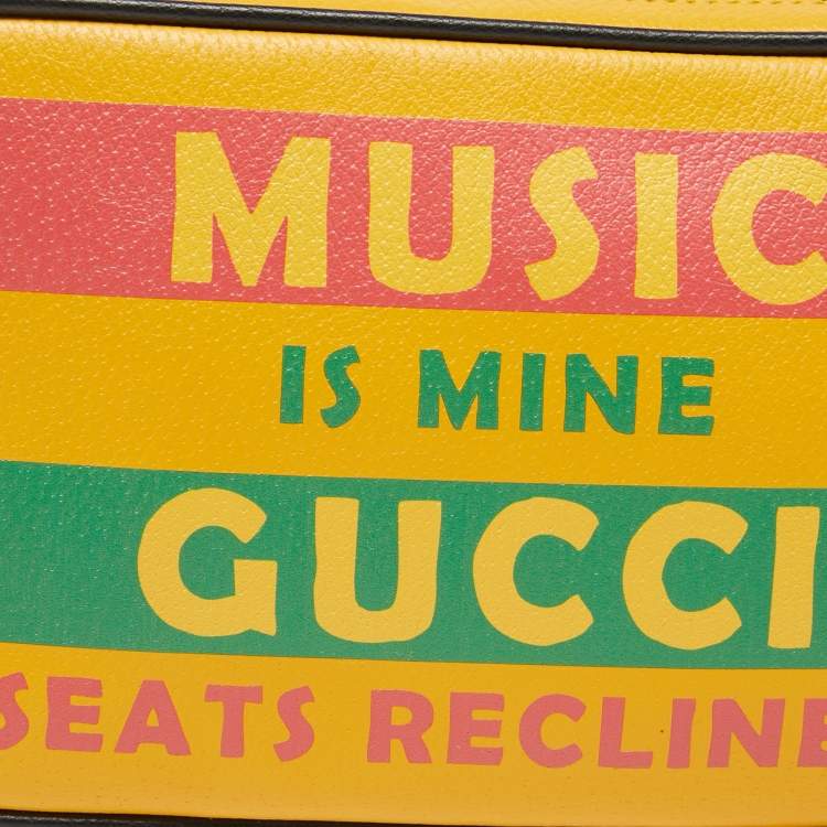 Pre Owned Gucci Multicolor Leather 100 Belt Bag