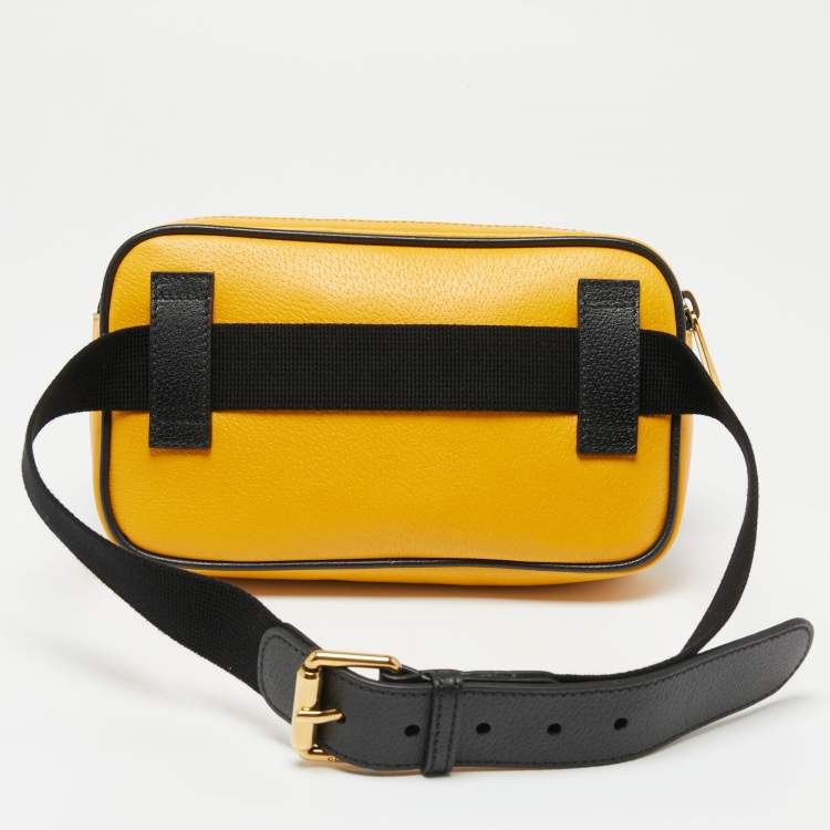 Pre Owned Gucci Multicolor Leather 100 Belt Bag