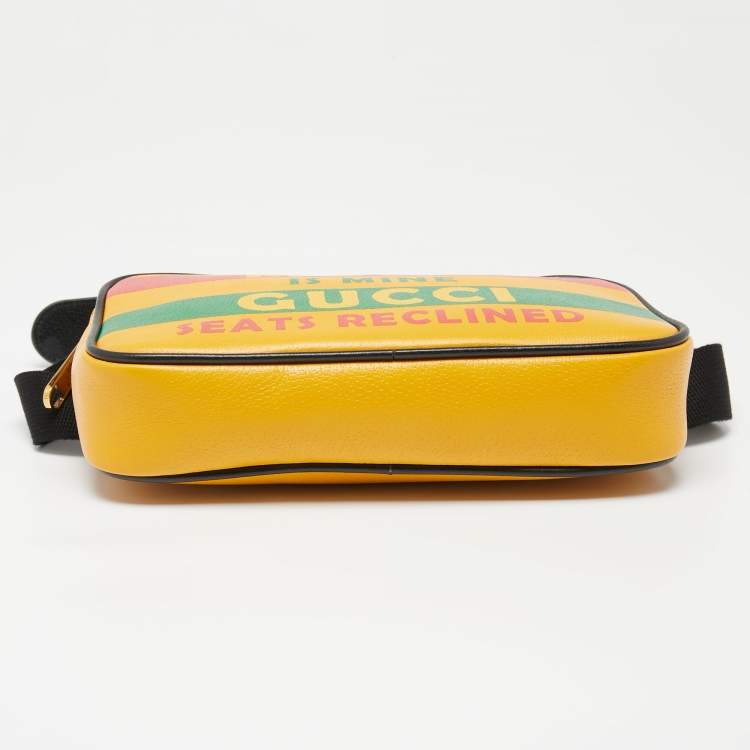 Pre Owned Gucci Multicolor Leather 100 Belt Bag