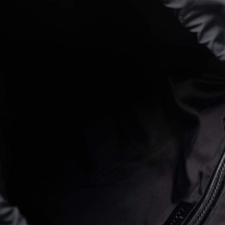 Pre Owned Gucci Black Nylon Techpack Backpack