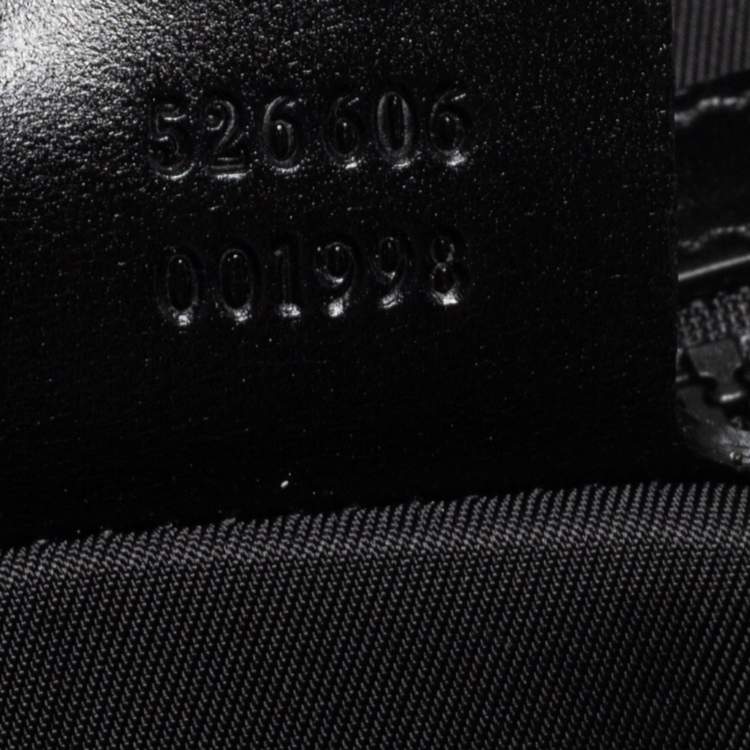 Pre Owned Gucci Black Nylon Techpack Backpack