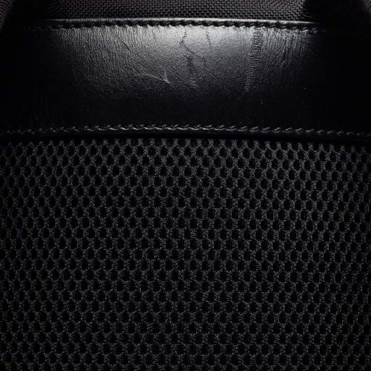Pre Owned Gucci Black Nylon Techpack Backpack