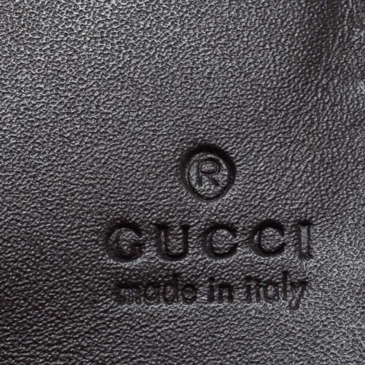 Pre Owned Gucci Beige GG Supreme Canvas Web Bifold Wallet 