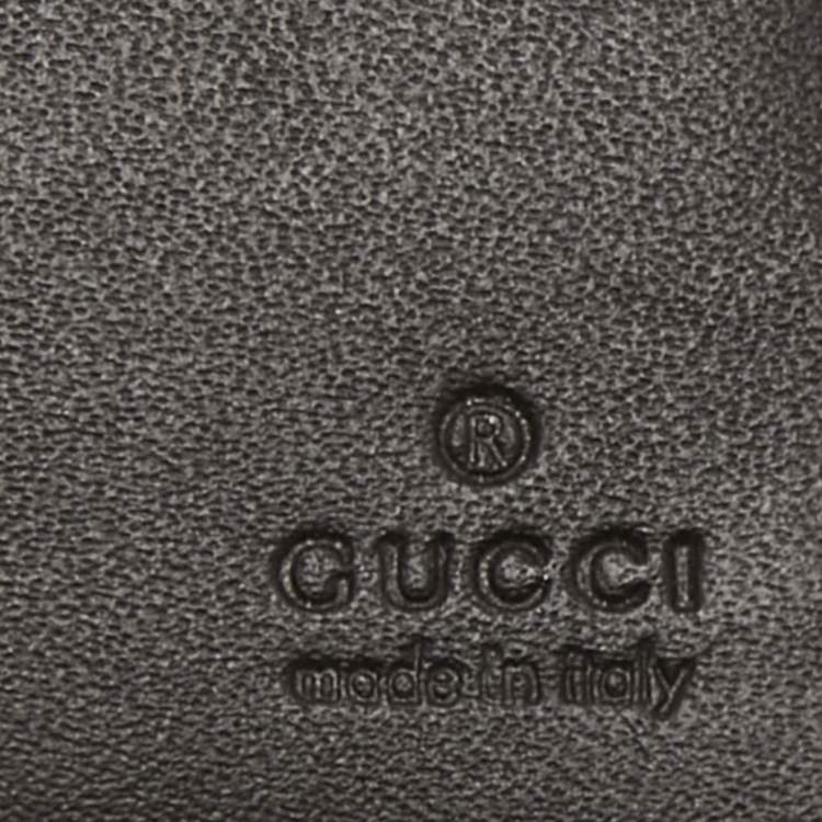 Pre Owned Gucci Beige GG Supreme Canvas Web Bifold Wallet 