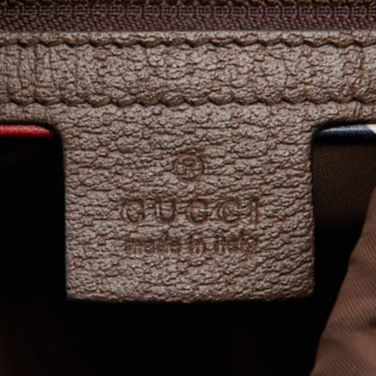مملوكة مسبقًا Gucci Beige/Brown GG Supreme Canvas Courrier Drawstring Backpack