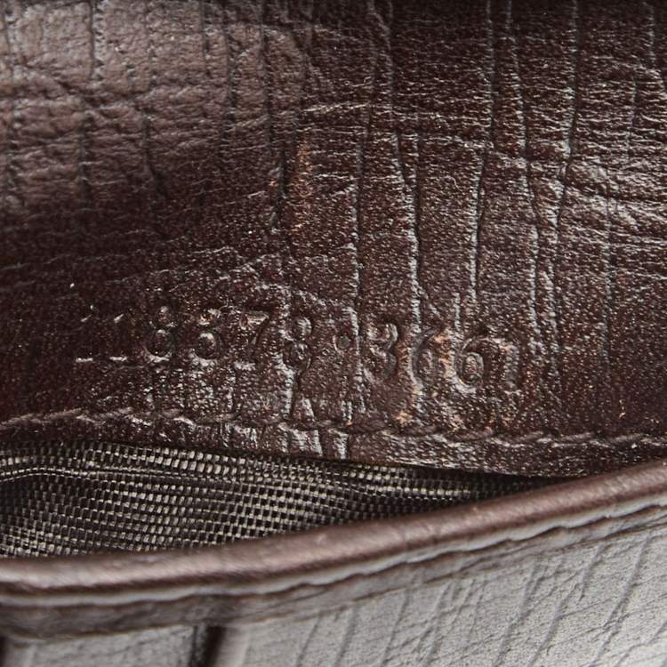 Pre Owned Gucci Beige GG Supreme Canvas Bi Fold Wallet